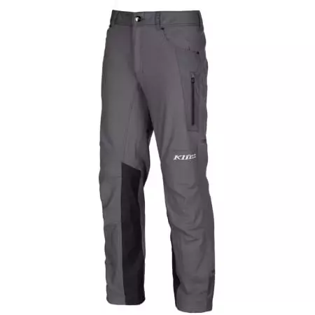 Pantalon Klim Marrakesh Gris Noir - Pantalon moto KLIM