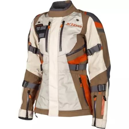 Veste Femme Klim Artemis Gore-Tex Beige Marron Orange - Blousons et Vestes Moto Femme KLIM