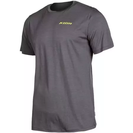 T-Shirt Klim Teton Merino Gris Foncé - T-shirt KLIM