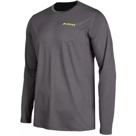 T-Shirt Thermique Klim Teton Merino Gris Foncé - Sous vêtements KLIM