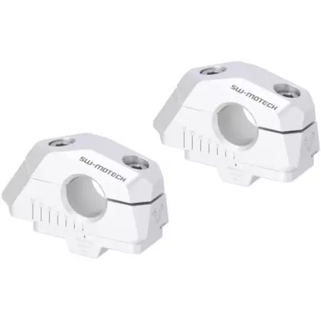 Réhausses Guidon SW-Motech Argent LEH.00.039.30000/S