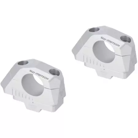 Réhausses Guidon SW-Motech Argent LEH.00.039.32000/S