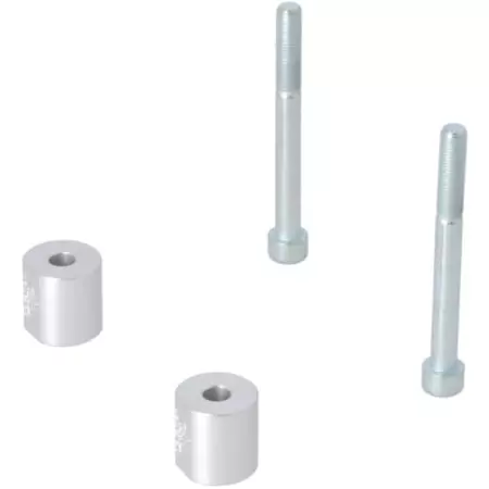 Réhausses Guidon SW-Motech Argent LEH.11.039.10500/S