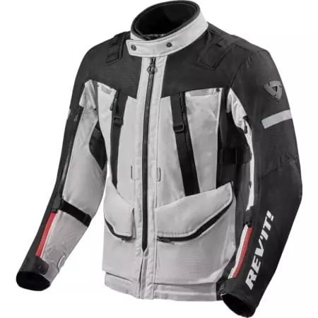 Veste REV'IT Sand 4 H2O Argent Noir