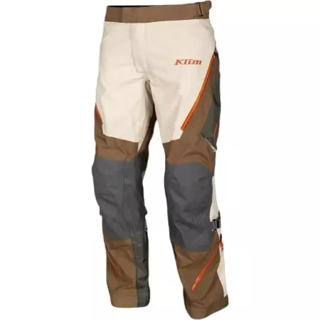 Pantalon Klim Badlands Pro Gore-Tex Beige Marron Gris - Pantalon moto KLIM