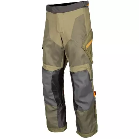 Pantalon Klim Baja S4 Vert Orange - Pantalon moto KLIM