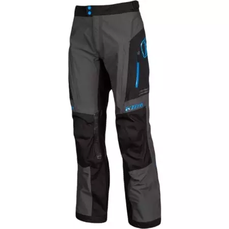 Pantalon Klim Traverse Gore-Tex Gris Noir Bleu - Pantalon moto KLIM