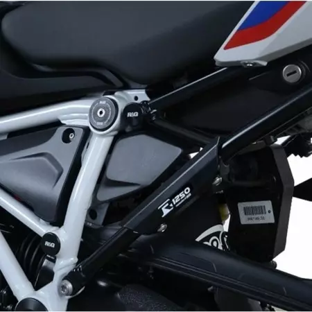 Cache-Orifice Repose-Pieds R&G Racing 1082561001 Noir