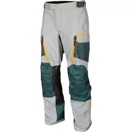 Pantalon Klim Carlsbad Gore-Tex® Gris Bleu Pétrole Orange - Pantalon moto KLIM