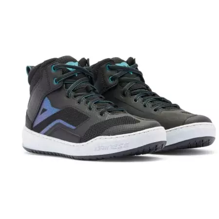 Baskets Femme Dainese Suburb Air Noir Blanc Bleu - Equipement Femme DAINESE