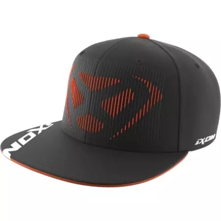 Casquette Ixon Sunny Noir Blanc Orange