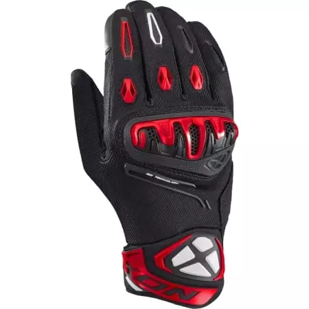 Gants Ixon Mirage Air Noir Blanc Rouge