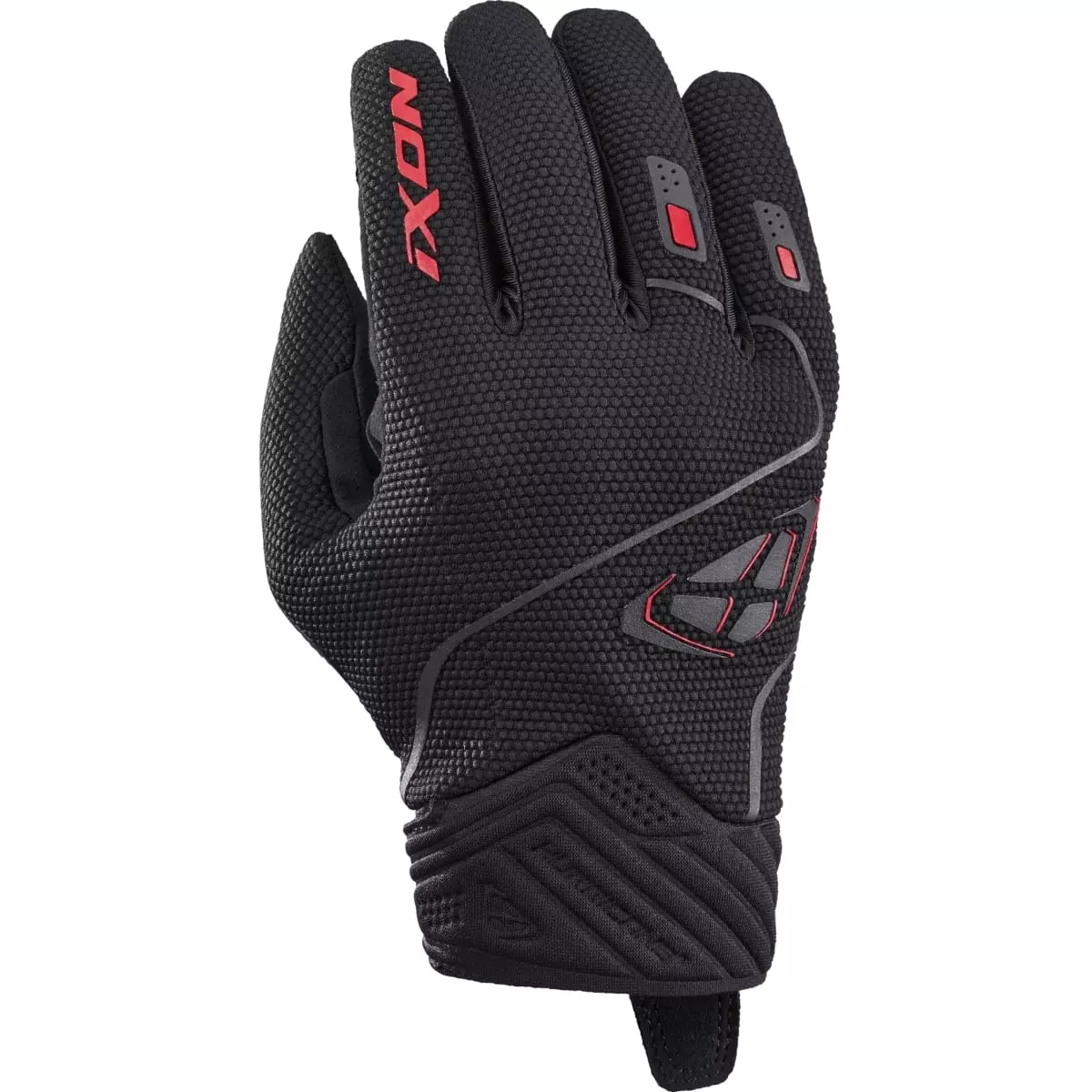 Gants Ixon Hurricane 2 Noir Rouge