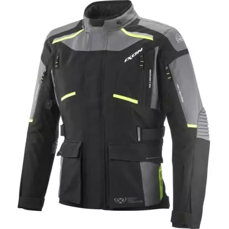 Veste Ixon Midgard Noir Gris Jaune Vif