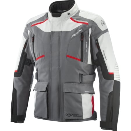 Veste Ixon Midgard Gris Noir Rouge