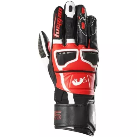 Gants Furygan STYG15 Noir Blanc Rouge