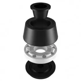 Tampon de protection LIGHTECH noir Triumph Speed Triple 1050