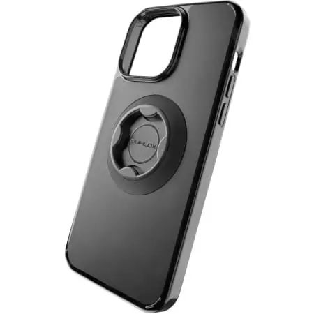 Coque Ely'Tek X-Holder iPhone 15 Noir