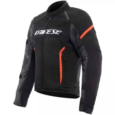 Blouson Dainese Air Frame 3 Tex Noir Rouge Fluo