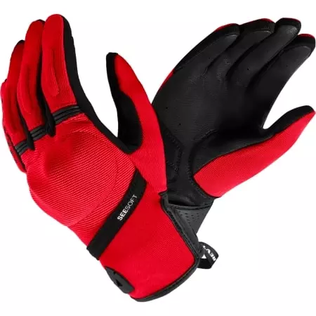 Gants Femme Rev'It Mosca 2 Rouge Noir