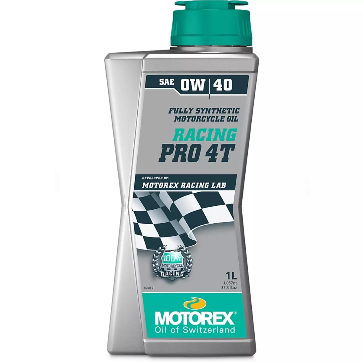 Huile Moteur Motorex Racing Pro 4T 0W40 - 1 Litre