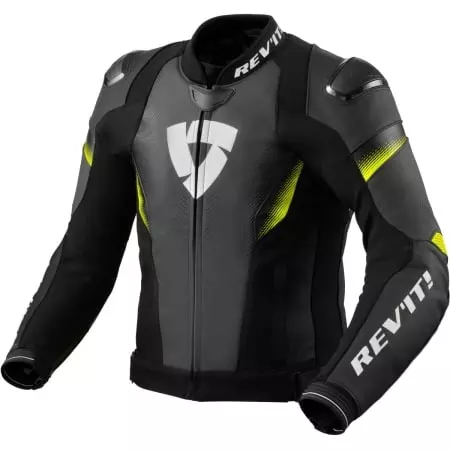 Blouson Rev'It Control Noir Jaune Fluo
