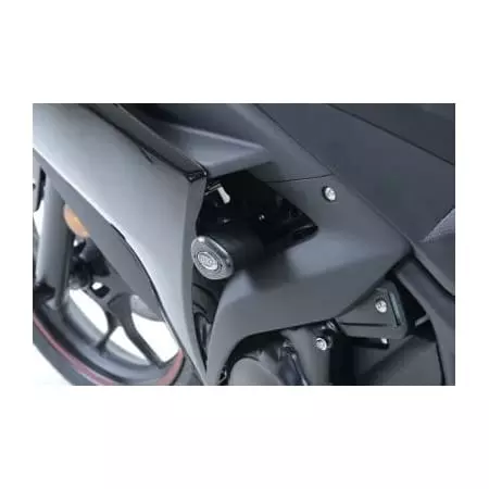 Tampons De Protections R&G Racing Aero Race Version Noir Yamaha YZF-R3