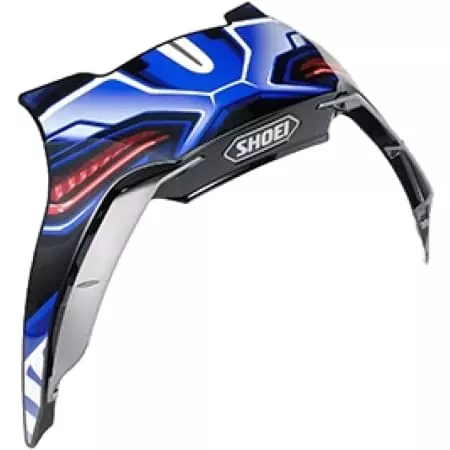 Spoiler Arrière Shoei X-Spirit 3 Aerodyne TC2 Bleu
