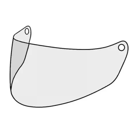 Visière Givi X25 22R06 Incolore