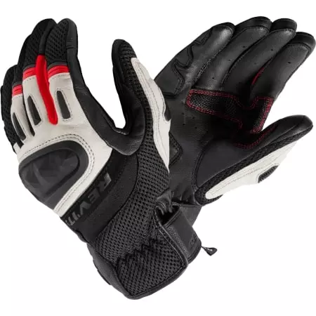 Gants Rev'It Dirt 4 Noir Rouge