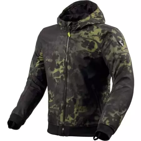 Blouson Rev'It Saros WB Noir Vert Foncé