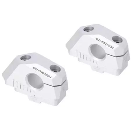 Réhausses Guidon SW-Motech Argent LEH.00.039.30100/S