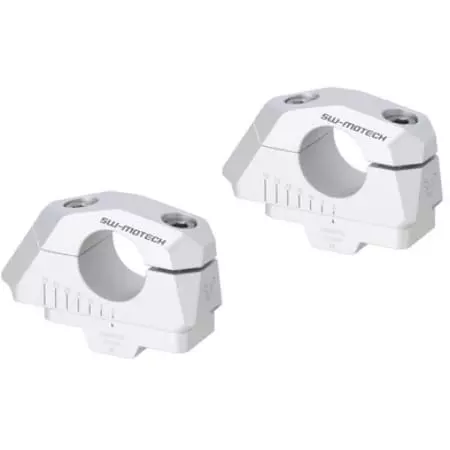 Réhausses Guidon SW-Motech Argent LEH.00.039.31100/S
