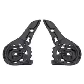 Système Fixation Mentonnière LS2 FF392/FF396/FF358/FF385 Noir