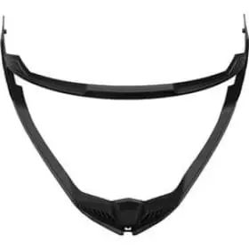 Contour Visière MX436 Evo Caoutchouc Noir