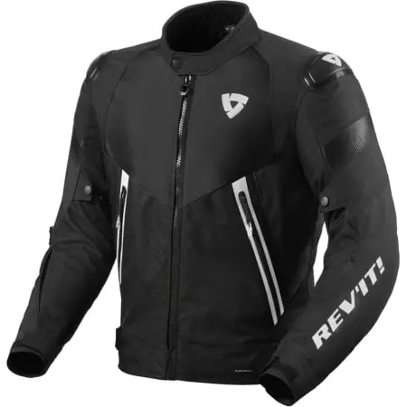 Blouson Rev'It Control H2O Noir Blanc