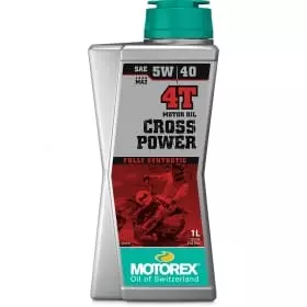 Huile Moteur Motorex Cross Power 4T 5W40 - 1 Litre