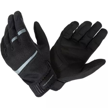 Gants Tucano Urbano Penna Mesh Noir Gris