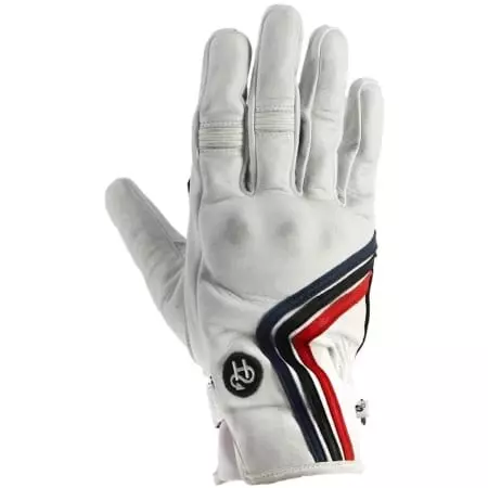 Gants Helstons Line Blanc Bleu Noir Rouge