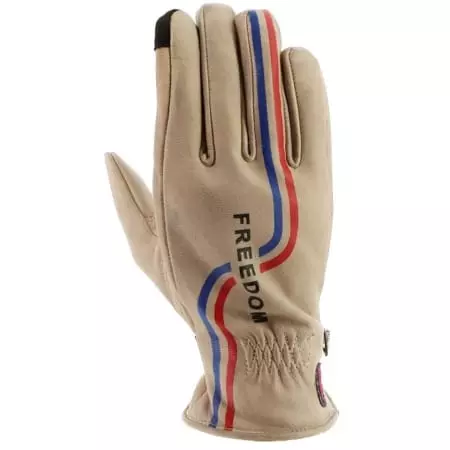 Gants Femme Helstons Freedom Beige Bleu Rouge