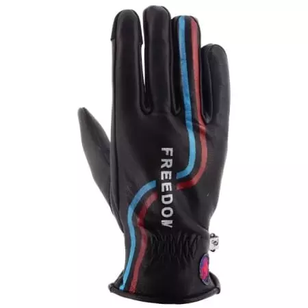 Gants Femme Helstons Freedom Noir Bleu Rouge