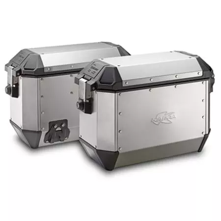 Paire De Valises Latérales Kappa KMS36 K'Mission 36L En Aluminium