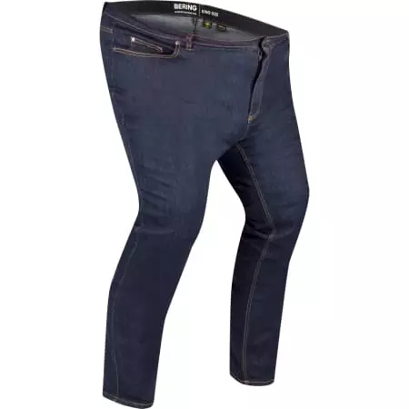 Jean Bering Trust Grande Taille Bleu - Pantalon moto BERING