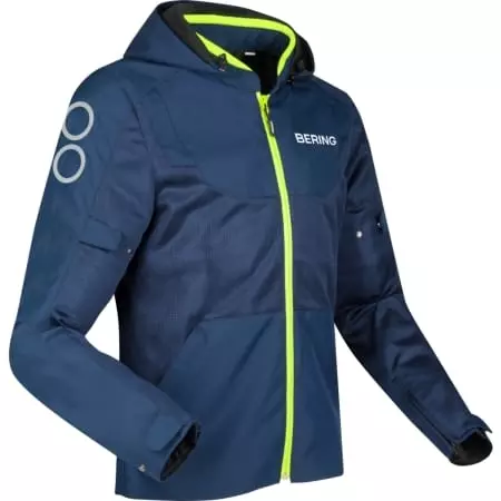 Blouson Bering Profil Marine Fluo