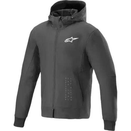 Sweat À Capuche Alpinestars Radium Tech Noir Blanc