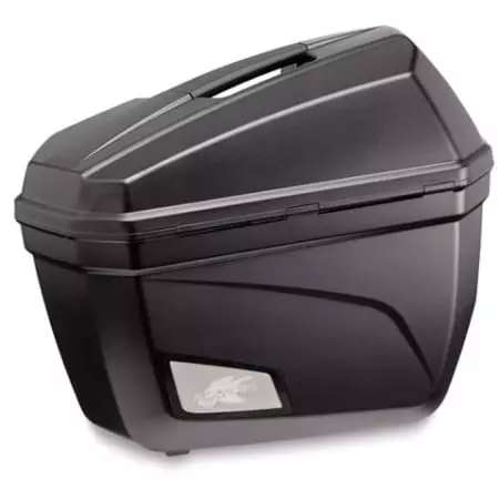 Paire De Valises Latérales Kappa K22 22L Noir