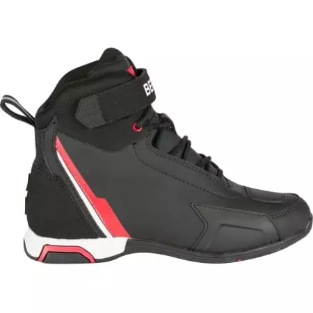 Baskets Femme Bering Lady Jag Noir Blanc Rouge - Bottes et Chaussures Femme BERING