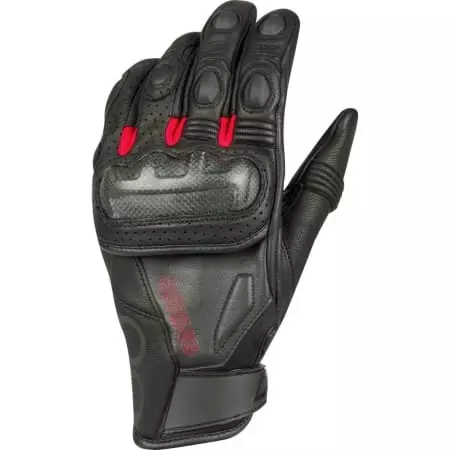 Gants Bering Radial Noir Rouge