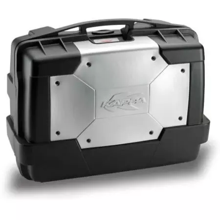 Valise Latérale Kappa KGR33 Garda 33L Noir Capot Alu