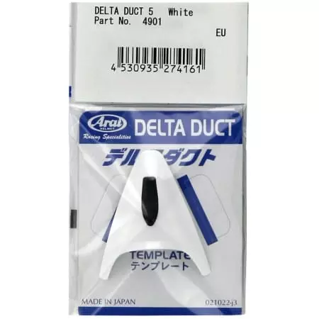 Ventilation Avant Centrale Arai Delta Duct 5 RX-7 GP X-Tend X-Tend Ram SZ-Ram-4 Blanc